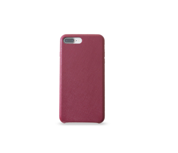 KMP Etui Leather Case KMP do iPhone 7 Plus/8 Plus skórzane czerw - 1442803 - zdjęcie